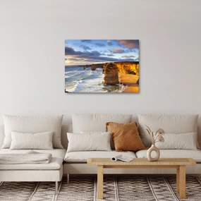 A tengeri sziklák képe (70x50 cm)
