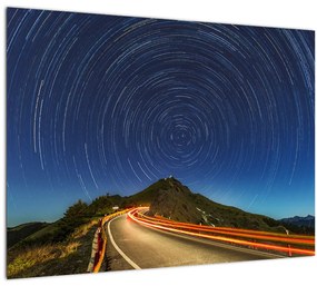 Forgó csillagok képe (70x50 cm)