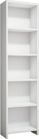 Könyvespolc, fehér, 40 cm