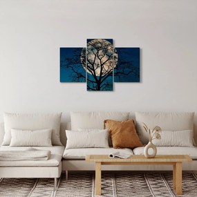 Fa képe teliholdkor (90x60 cm)