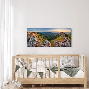 Kép - Hegyi táj (120x50 cm)