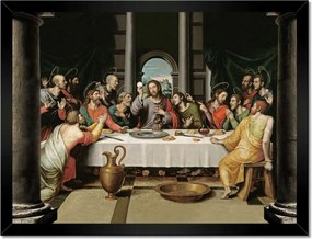 Poszterek keretben 40x30 Apostolok Jézussal