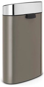 Szürke acél érintésre nyíló szemetes 40 l Touch Bin – Brabantia