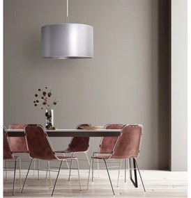 Duolla - Csillár zsinóron CANNES 1xE27/15W/230V á. 50 cm ezüst