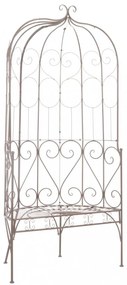 barna antik vas kerti pad 95 cm