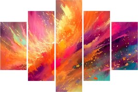 Kép - Dinamikus absztrakció (150x105 cm)
