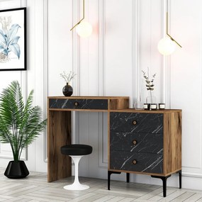 Lizbon 555 - Walnut, Black