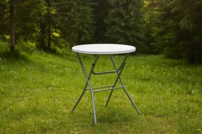 Összecsukható kerek "bárasztal"