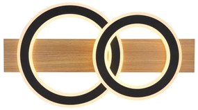 Globo 48038-40 - LED Mennyezeti lámpa JAYDEN LED/40W/230V barna