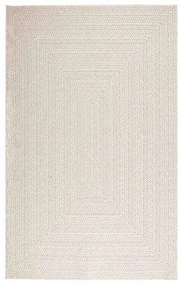 ZIZUR krém juta hatású beltéri és kültéri szőnyeg 160x230 cm