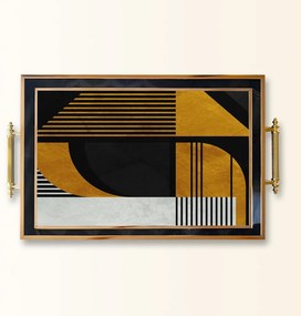 Üveg tálca, 38×24 cm – TPA9936