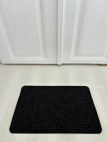 Fekete szennyfogó szőnyeg 40x70 cm