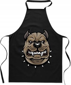 Konyhai Kötény Pitbull Amerikai Divatos Nyomott Mintás Ajándék