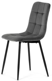 Szürke Bársony Étkezőszék. CT-281 GREY4