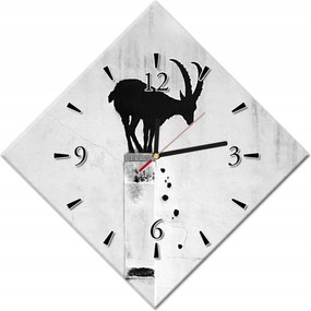 Órák 42x42 Kozica Banksy Hegyi gazella Nincs magánélet Falfestmény