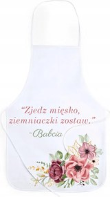 Konyhai kötény nagymama napjára 50x73