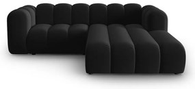 Antracitszürke sarokkanapé (jobb oldali) Lupine – Micadoni Home