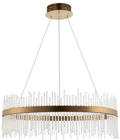 Endon 81908 - ADRIEL LED 58W 230V 3000K állítható arany függeszték