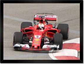 Poszterek keretben 40x30 F1 Formula One Bolid