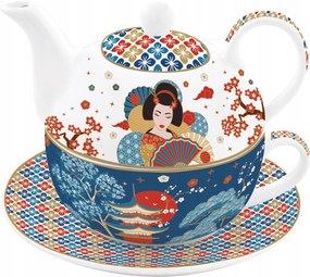 Tea for one Teáskanna kancsó csésze 350 350ml Tokyo Coll