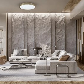 LED Mennyezeti lámpa SHINY LED/34W/230V arany