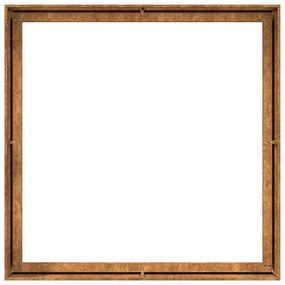 ültető rozsdás 100x100x40 cm időjárásálló acélból