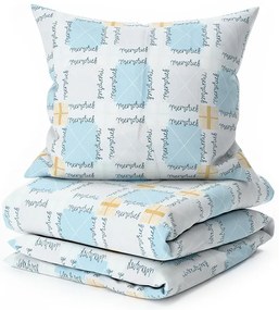 Mikroszálas ágynemű GALDAR kék Ágyneműhuzat mérete: 70 x 80 cm | 140 x 200 cm