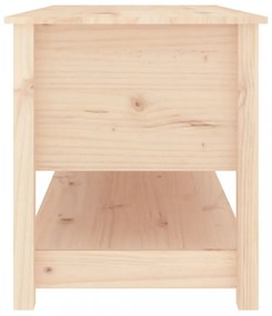 tömör fenyőfa dohányzóasztal 102 x 49 x 55 cm