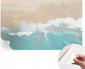 Fotótapéta Fali tapéta Hálószobába és Nappaliba Zümmögő hullámok 416x254 cm