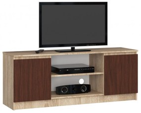 RTV K140 2D 1PCLP TV szekrény (sonoma tölgy/wenge)