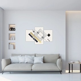 Kép - Geometriai formák N⁰6 (90x60 cm)