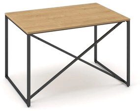 ProX asztal 118 x 80 cm, hamilton tölgy / grafit