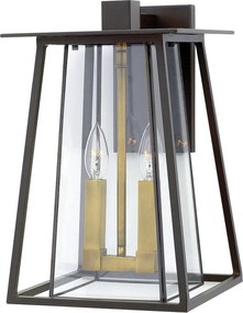 Kültéri fali lámpa Bronz Walker ELSTEAD-HK-WALKER2-L