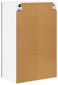 Függő szekrény Riga Füstölt tölgy és fehér 50 x 31 x 80 cm