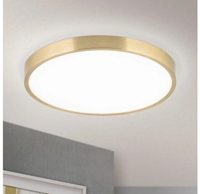 Orion DL 7-657/28 - LED Mennyezeti lámpa BULLY LED/28W/230V átm. 28 cm arany