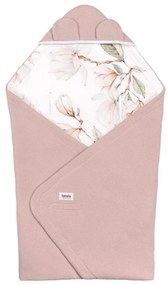 Lionelo - TRAVEL SWADDLE pólya autósüléshez 90x90 cm, bézs magnólia