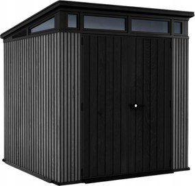 Műanyag kerti házikó Szerszámtároló 216x216cm Abiko