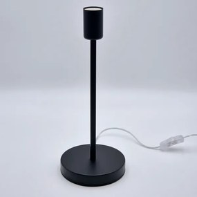 Asztali lámpa ASTRID 1xE27/60W/230V fényes fekete