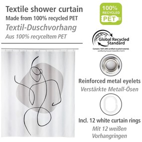 Zuhanyfüggöny 180x200 cm Ladyline – Wenko