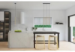 Sollux SL.1198 - Csillár zsinóron PASTELO 5xG9/8W/230V arany