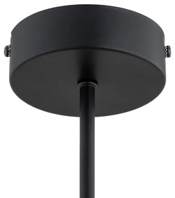 Csillár rúdon FOTON 4xE14/10W/230V fekete