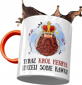 Narancssárga Bögre Henrik Férj Kolléga Ajándék Nyomtatott Fotóval