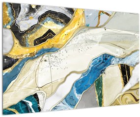 Kép - Színes márvány (90x60 cm)