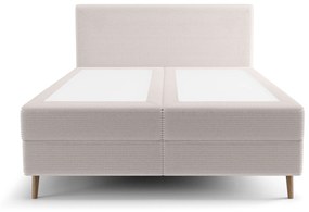 Egyszemélyes ágy 120 cm Napoli Bonell (fehér) (ágyráccsal, tárolóhellyel). 1082437