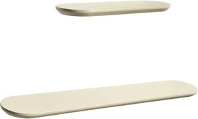Bézs polc készlet 2 db-os 55 cm Arely – Kave Home