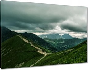 Képek 100x70 Tátra Lengyel hegyek Kilátás