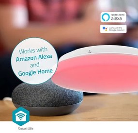 Nedis WIFILAC35WT - LED RGBW Dimmelhető lámpa LED/18W/230V 2700-6500K IP44 Wi-Fi