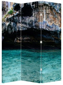 Paraván - A víz és a sziklák (126x170 cm)