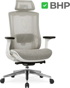 Forgószék ergonomikus kialakítással, bézs színben. SKY