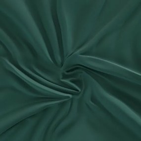 Kvalitex szatén lepedő rugalmas szalaggalsötétzöld , 160 x 200 cm, 160 x 200 cm